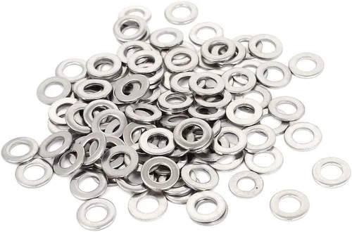 Vista 4 de uxcell Arandela plana sellada de acero inoxidable M1.0.236 x 0.012 in para tornillo de perno 100Pcs