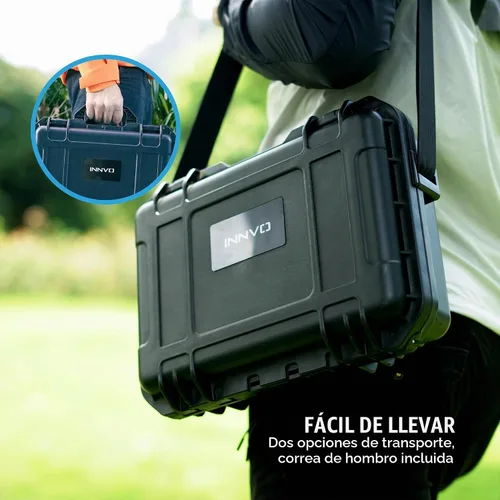 Vista 5 de INNVO - Carcasa rígida impermeable para DJI Mini 5 Pro/Lito 1 Fly More
