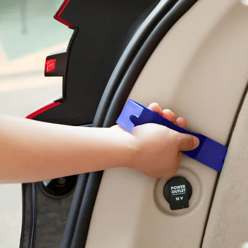 Vista 6 de XBRN Kit de 13 herramientas para extraer molduras de automóviles, kit de herramientas para puerta, ventana y panel de coche, juego de herramientas