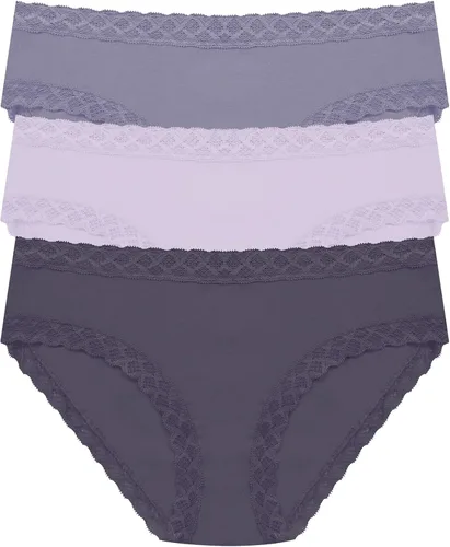 Vista 7 de Natori Paquete de 3 bragas Bliss Girl para mujer Café