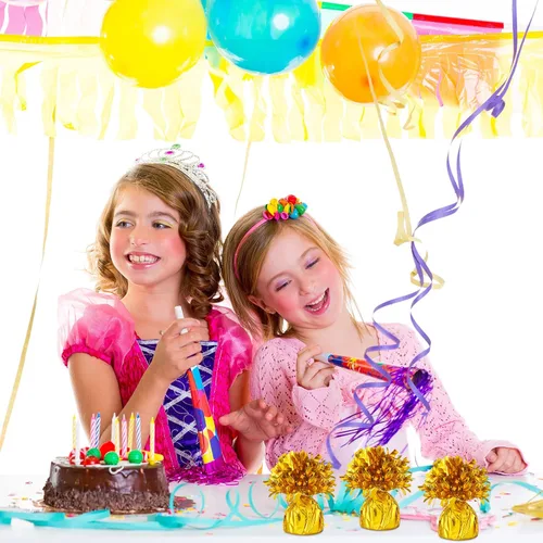 Vista 6 de Juego de 36 pesas metálicas para globos, resistentes y sólidas, para globos, centro de mesa, decoración de bricolaje para fiestas de cumpleaños