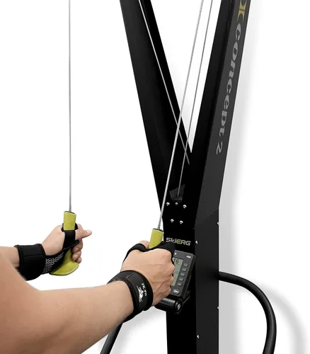Vista 6 de Guantes para máquina de remo, agarres perfectos para erging, esculpido, tripulación, kayak, canoa, levantamiento de pesas, entrenamientos de gimnasio