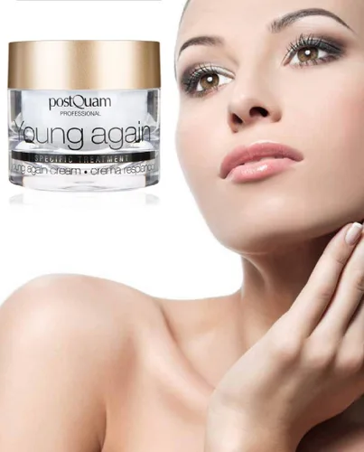 Vista 7 de POSTQUAM Professional Young Again Cream 1.7 fl oz – Belleza Española - Cuidado de la Piel – Crema Anti-Envejecimiento Facial y Cuello – Contribuye a