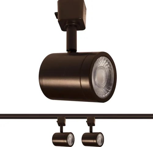 Vista 12 de WAC Lighting Charge 8010 LED Cabezal de Riel Ajustable 5-CCT Seleccionable 9W 865 Lúmenes Totalmente Regulable en Blanco para Riel de 3 Cables