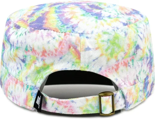 Vista 8 de The Hat Depot Cadet Military Army - Gorra de béisbol de algodón lavado con teñido anudado y algodón lavado básico y desgastado, gorra de algodón