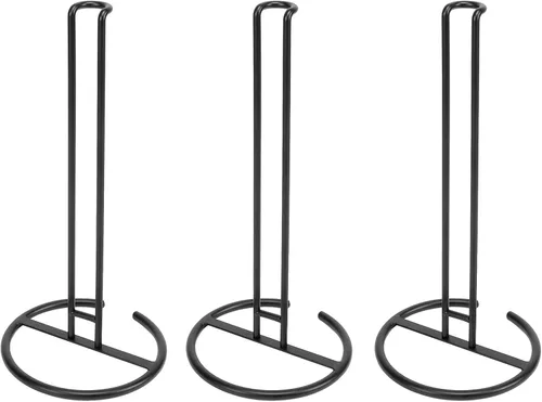 Vista 10 de NearMoon Soporte para Toallas de Papel, Dispensador de Soporte para Toallas de Papel Resistente - Todo de Metal, Tamaño Estándar o Jumbo