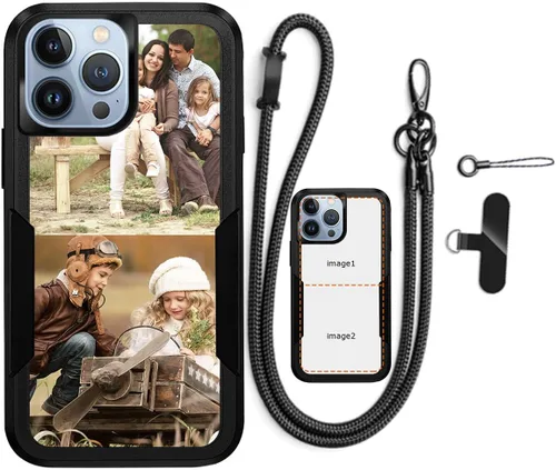 Vista 8 de Funda magnética personalizada para iPhone 13 Pro Max, personaliza tu propia imagen, texto, imagen, imagen, a prueba de golpes, funda Magsafe