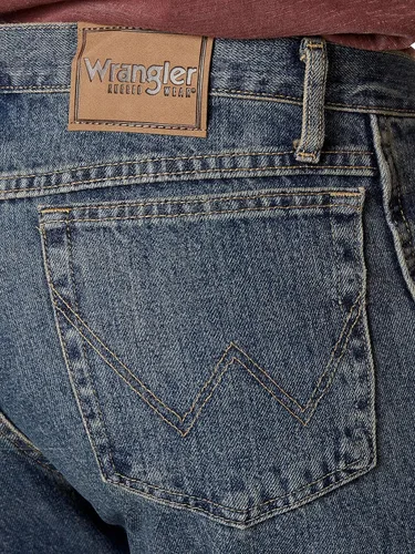 Vista 4 de Wrangler Jeans de corte recto y holgado para hombre