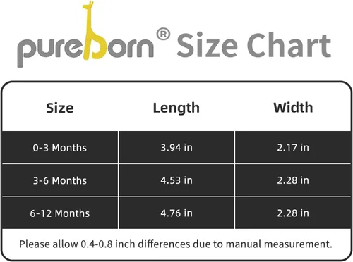 Vista 7 de pureborn Botines de invierno para bebé, de forro polar, antideslizantes, para cuna
