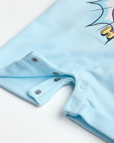 Vista 4 de Disney Conjunto de pantalones cortos para bebé, 2 piezas de Spiderman Mickey Mouse Cars Winnie the Pooh, conjunto corto de camisa corta (0-3M-24M)