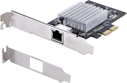 Vista 9 de StarTech - Tarjeta de red PCIe de 1 puerto de 10 Gbps, 10GBASE-T/NBASE-T