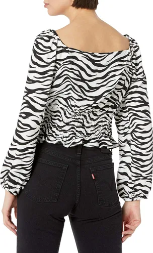 Vista 2 de BCBGeneration Top tejido fruncido para mujer