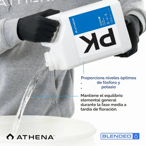 Vista 5 de Athena Blended PK Bloom Booster Fertilizante líquido 0-4-5 1 galón
