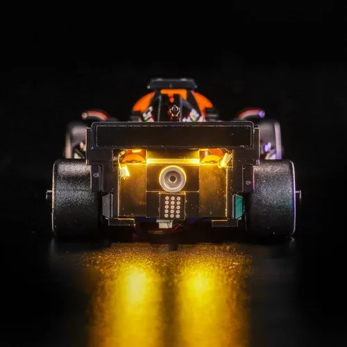Vista 6 de Kit de luces LocoLee Compatible con Lego 77251 McLaren F1 Team MCL38 Coche de Carrera - Solo Luz Sin Modelo, Accesorios de Iluminación LED