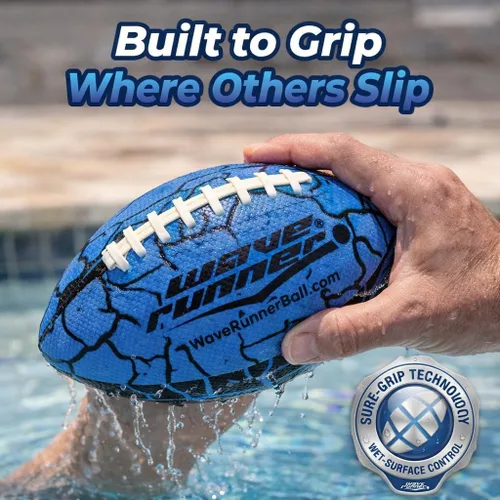 Vista 3 de Wave Runner Grip It, tamaño 9.25 pulgadas, fútbol acuático, juguetes de playa, juegos para niños al aire libre para verano, juguetes de piscina