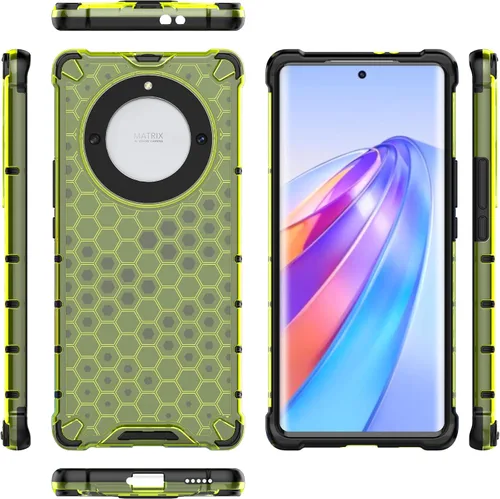 Vista 9 de Pzwoxukhov Funda para Honor X8 5G / X6 4G / X6s 4G, funda para Honor 70 Lite 5G Honeycomb Anti-Drop Shock-Absorbing Case Case Case for Honor 70 Lite