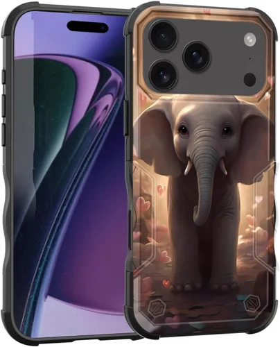 Vista 13 de Funda para iPhone Air, [doble capa] [protección contra caídas de grado militar de 10 pies] Funda resistente a prueba de golpes para iPhone Air