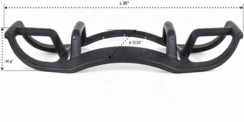 Vista 6 de The Helm - Sistema de entrenamiento de fuerza y fitness – Dispositivo multiagarre para flexiones y plancha para pelota de equilibrio y de estabilidad