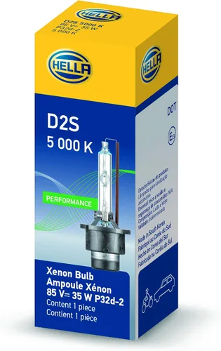 Vista 2 de HELLA Bombilla estándar de xenón D2S 4300 K, (85 V, 35 W)