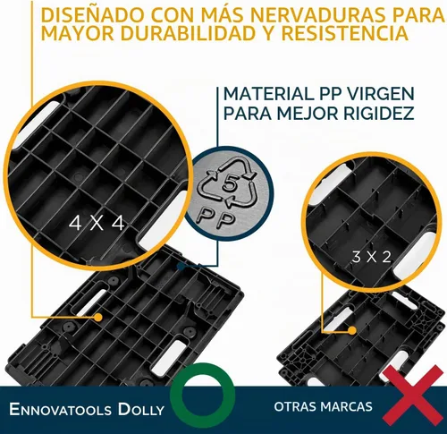 Vista 3 de Muñeco de muebles para mudanza, paquete de 2, multifuncional y resistente con ruedas, capacidad de 450 libras, fabricado en Taiwán