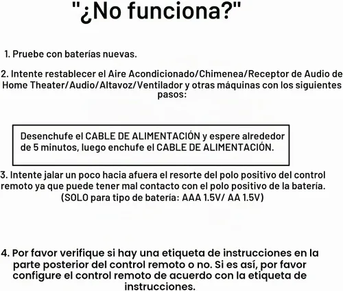Vista 4 de Repuesto para control remoto de aire acondicionado Frigidaire que aparece en la imagen