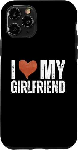 Vista 29 de I Love My Girlfriend I Heart My Girlfriend Funny Retro Case for iPhone 17