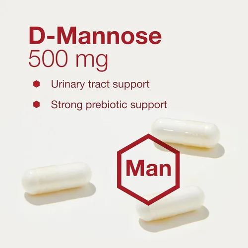 Vista 4 de Protocol for Life Balance D-manosa - 500 mg - Limpieza de la vejiga - Apoya el tracto urinario saludable* - Para hombres y mujeres - Kosher y sin