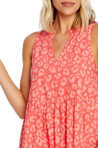 Vista 8 de Mud Pie Baby Girls Women's Sleeveless Tiered Dress