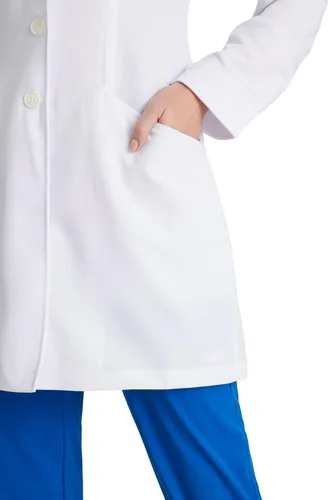 Vista 5 de BARCO Grey's Anatomy Signature Eve - Laboratorio elástico de 3 botones para mujer, 34 pulgadas, 2 bolsillos