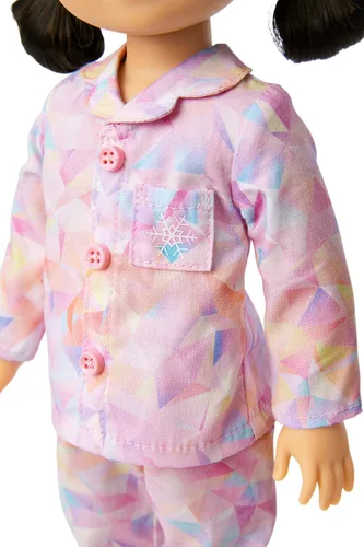 Vista 3 de American Girl Pijama rosa polvo de Gwynn para niñas del año 2022 para muñecas de 14.5 pulgadas, incluye una parte superior de manga larga