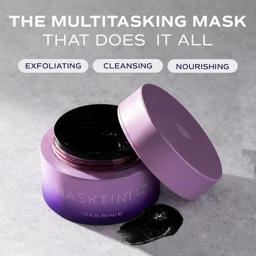 Vista 3 de Masktini Gone Girl - Máscara de desintoxicación de calentamiento y espuma