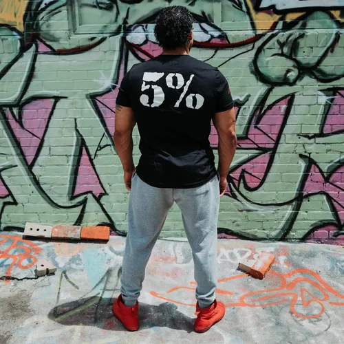 Vista 4 de 5% Nutrition Rich Piana - Pantalones deportivos para hombre