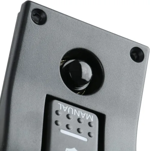 Vista 6 de Amarine Made Interruptor de bomba de sentina de 3 vías, disyuntor de circuito basculante LED de lujo, interruptor de control con luz LED