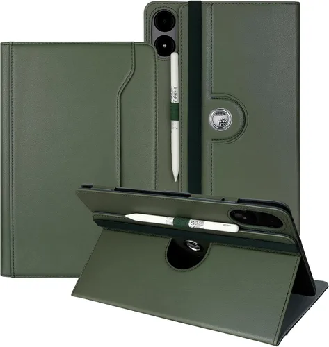 Vista 10 de E NET-CASE Funda para Xiaomi Redmi Pad 2 Pro/Pad Pro (2025/2024) de 12.1 pulgadas con soporte para bolígrafo S, a prueba de golpes, carcasa trasera