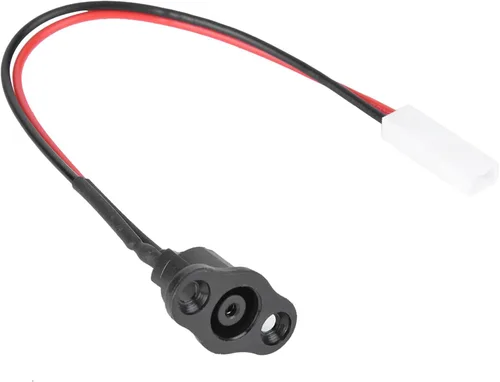 Vista 9 de w/puerto de carga resistente libre para M365, conector de cargador de batería, silicona duradera flexible para accesorio de scooter eléctrico M365