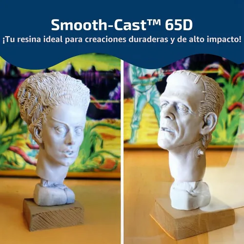 Vista 6 de Smooth fundido 65d líquido casting Resina de plástico – Unidad de prueba