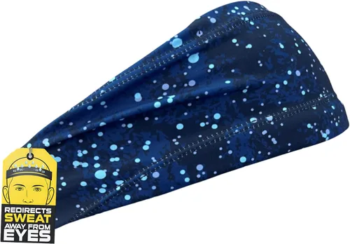 Vista 10 de Halo Headband Bandit - 4" Wide Pullover Sweatband for Both Women and Men
