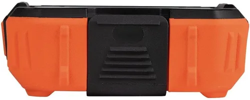 Vista 9 de KLEIN TOOLS AEPJS2 - Altavoz Bluetooth con tira magnética y gancho, recargable, inalámbrico y compatible con Aux, manos libres, tiempo
