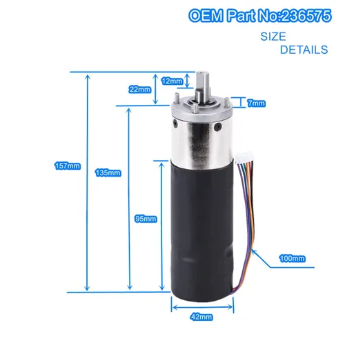 Vista 4 de 236575 Motor deslizante de pared RV compatible con sistema deslizante Lippert Schwintek en pared, motor deslizante para remolque de viaje y cámper