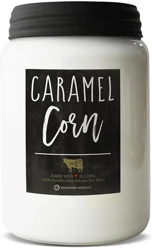 Vista 16 de Milkhouse Candle Company Apple Strudel - Vela de soja – Canela Manzana Aroma de vainilla – Tarro de crema de 5 onzas con tapa, más de 35 horas