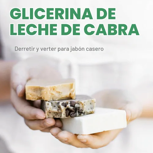 Vista 2 de Soapeauty Base de jabón de leche de cabra para derretir y verter Base de jabón de glicerina sin detergente para bricolaje y jabón casero