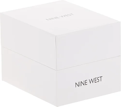 Vista 6 de Nine West Reloj de vestir de cuarzo para mujer con correa de acero inoxidable