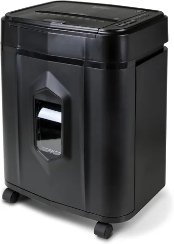 Vista 8 de Aurora Trituradora de papel microcortado/CD y tarjetas de crédito de 12 hojas de alta seguridad con cesta extraíble de 5.7 galones, tiempo