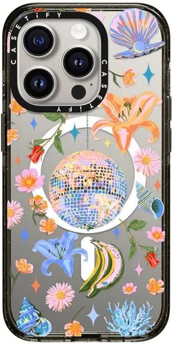 Vista 57 de CASETiFY Impact Funda para iPhone 15 [Probada contra Caídas de Grado Militar 4X / Protección contra Caídas de 8.2 pies / Compatible con Magsafe]