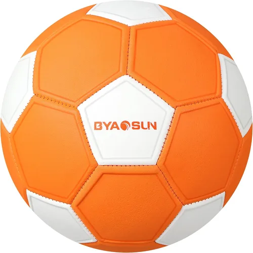 Vista 9 de Curve - Balón de fútbol tamaño 4, pelotas suaves para exteriores e interiores, pelota de fútbol tamaño 4 para niños y niñas