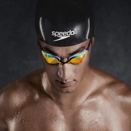 Vista 6 de Speedo Gorro de natación unisex para adultos de silicona Aqua V