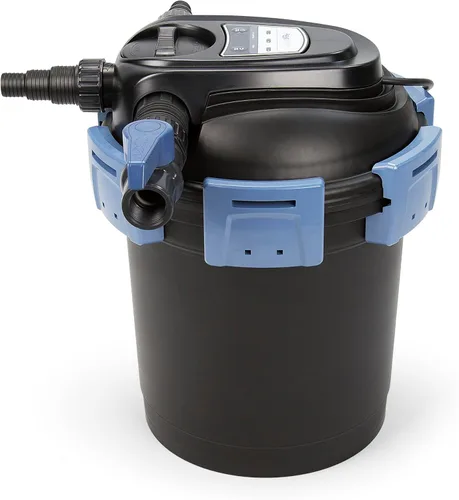 Vista 3 de Aquascape 95053 UltraKlean 2000 Galónes Filtro Biológico de Presión con Clarificador UV Esterilizador de 14 Vatios para Característica de Agua