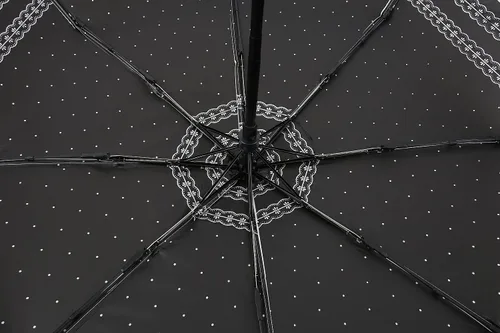 Vista 11 de WENDIN Sombrilla de encaje plegable vintage Paraguas gótico lluvia Anti-UV protección de encaje parasol cúpula Foto Props niñas sombrilla paraguas