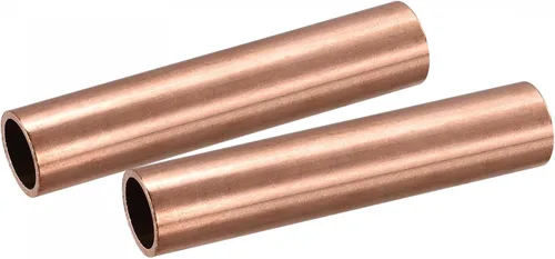 Vista 17 de uxcell Tubo redondo de cobre 0.315 in OD 0.059 in espesor de pared 3.937 in longitud tubería 2 piezas