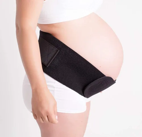 Vista 9 de Faja abdominal con compresión de ingle, faja para varices vulvares, hernia y dolor en el piso pélvico., S Ab talla 0-6 + S banda para ingle, Negro